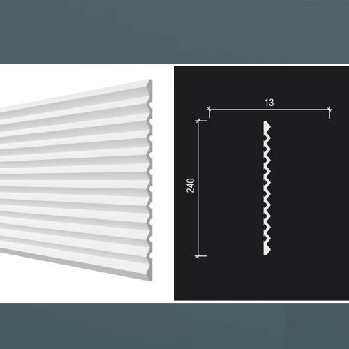 3D стеновая панель DD912 3m - размеры